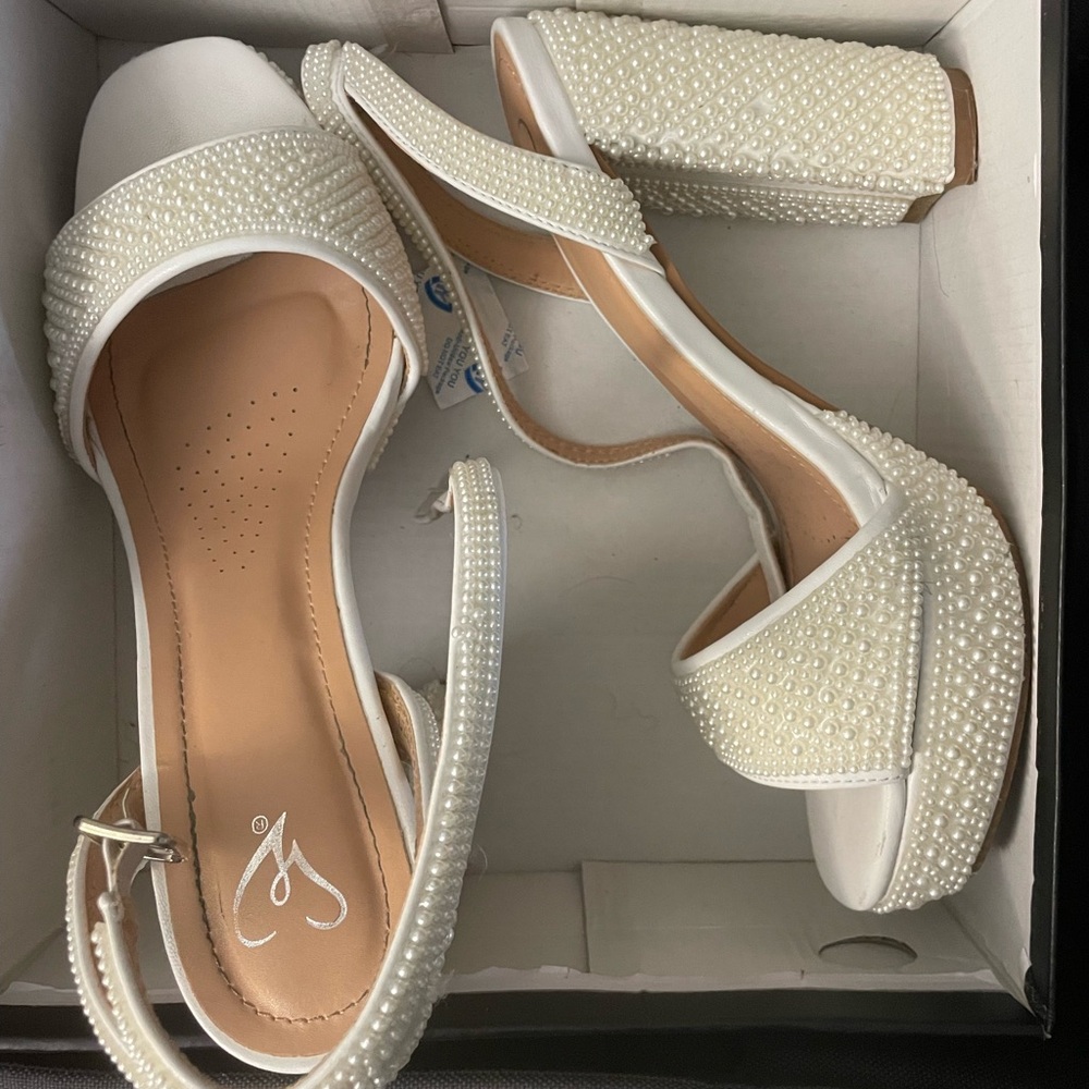 Pearl heels